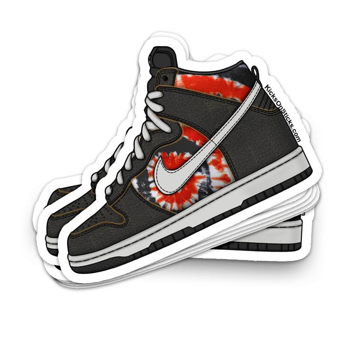 SB Dunk High "Huf" Sneaker Sticker