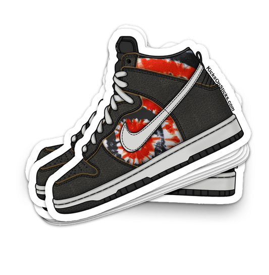 SB Dunk High "Huf" Sneaker Sticker