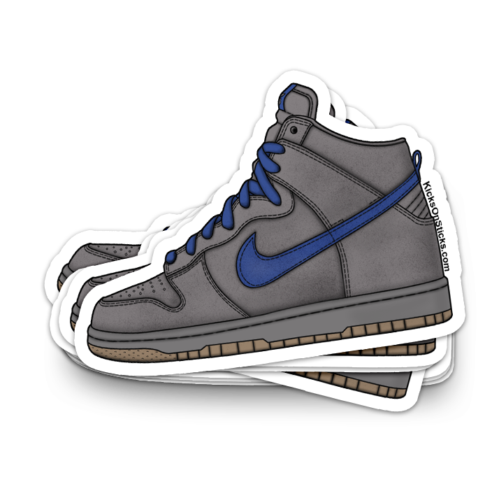 SB Dunk High "Iron" Sneaker Sticker