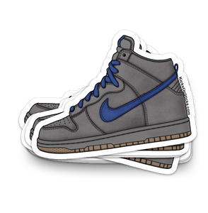 SB Dunk High "Iron" Sneaker Sticker