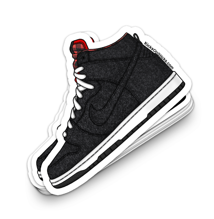 SB Dunk High "Lumberjack" Sneaker Sticker