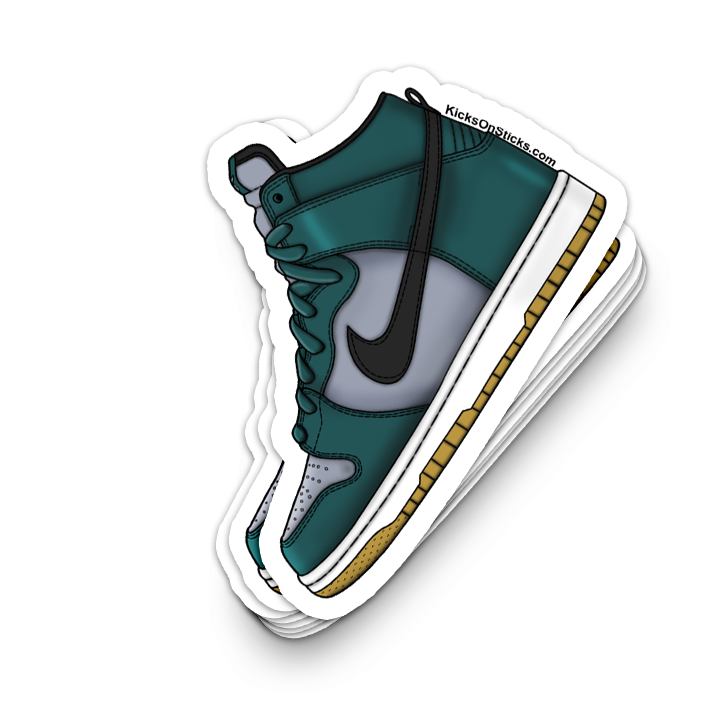 SB Dunk High "Newport" Sneaker Sticker