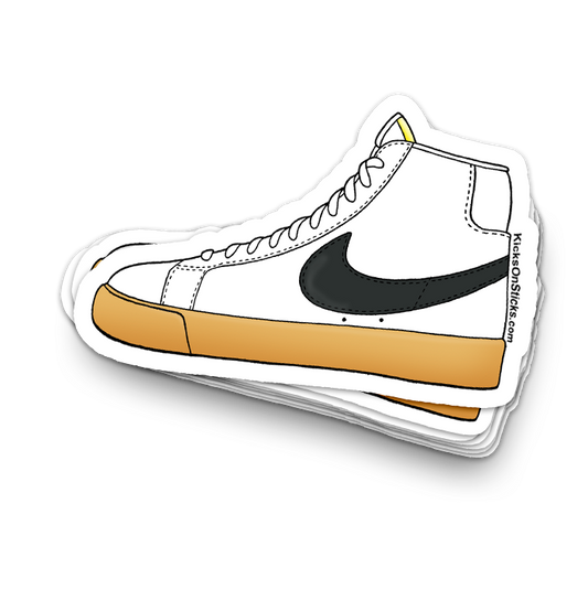 SB Blazer "Orange Label White" Sneaker Sticker