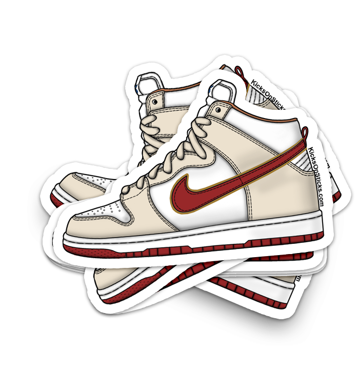 SB Dunk High "Phillies" Sneaker Sticker