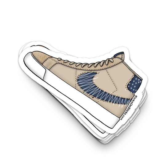 SB Blazer "Sashiko Tan" Sneaker Sticker
