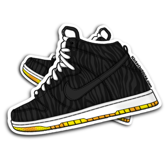 SB Dunk High "Skunk 2016" Sneaker Sticker