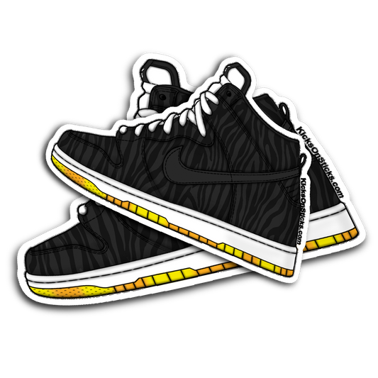 SB Dunk High "Skunk 2016" Sneaker Sticker