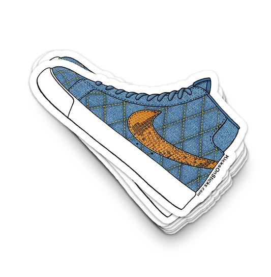 SB Blazer "Supreme Denim 2022" Sneaker Sticker