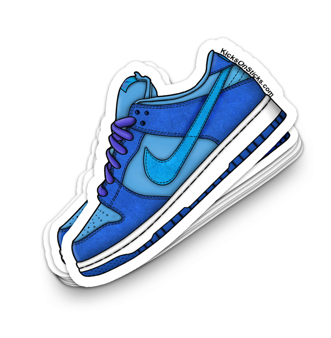 SB Dunk Low "420 Blueberry" Sneaker Sticker