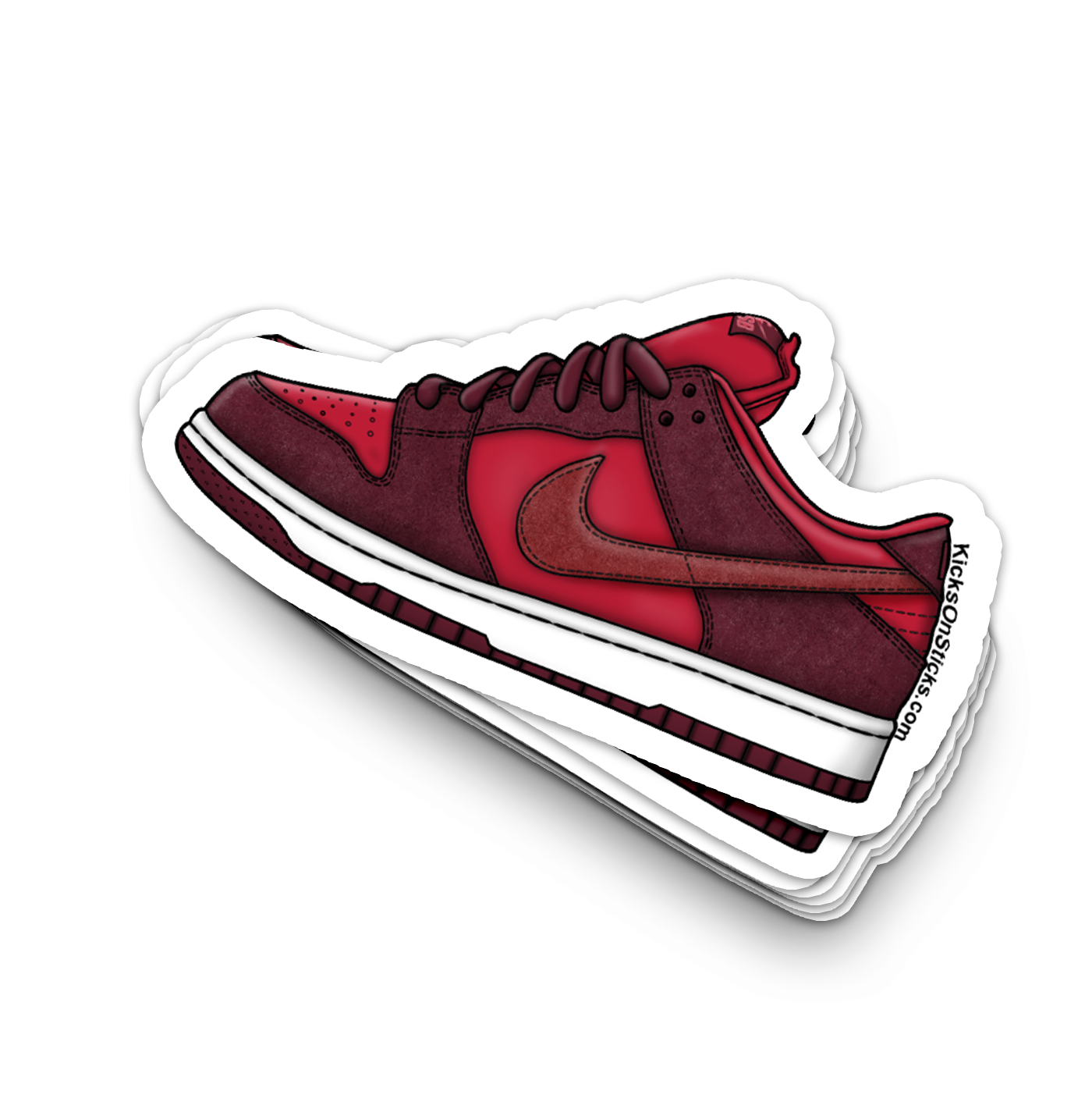 SB Dunk Low "420 Cherry" Sneaker Sticker