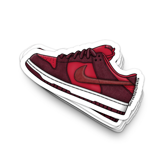 SB Dunk Low "420 Cherry" Sneaker Sticker