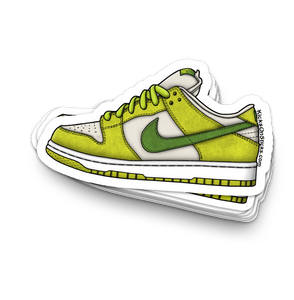 SB Dunk Low "420 Green Apple" Sneaker Sticker