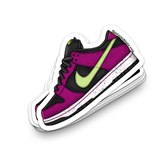 SB Dunk Low "ACG Red Plum" Sneaker Sticker
