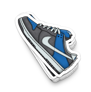 SB Dunk Low "Aquachalk" Sneaker Sticker