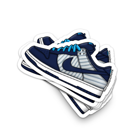 SB Dunk Low "Avenger Navy" Sneaker Sticker