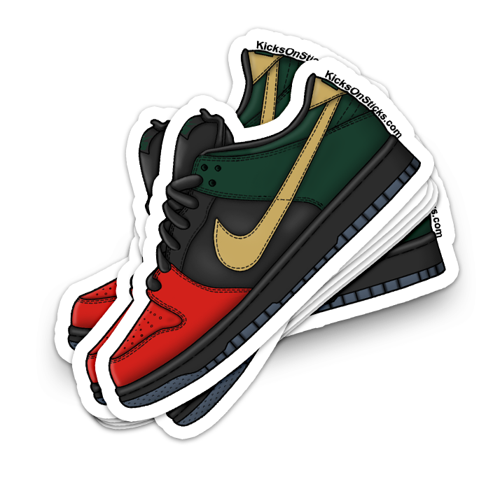 SB Dunk Low "BHM 2013" Sneaker Sticker