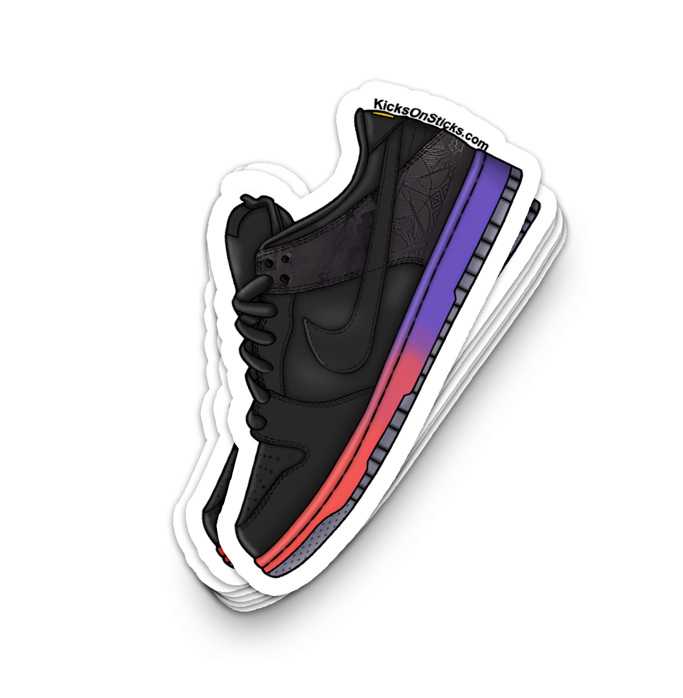 SB Dunk Low "BHM 2014" Sneaker Sticker
