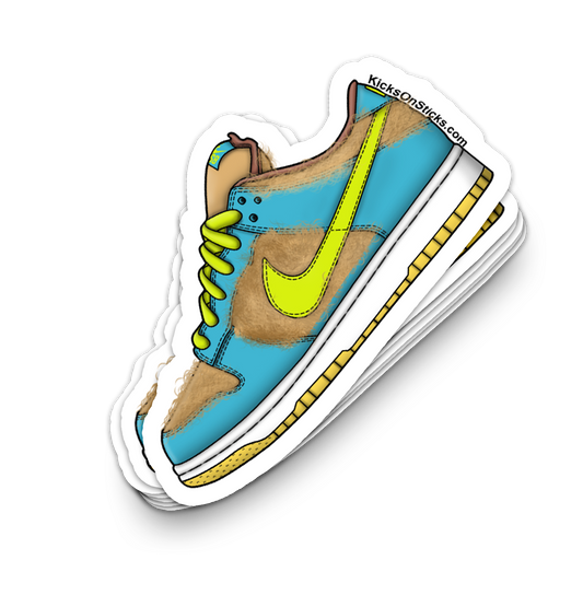 SB Dunk Low "Baby Bear" Sneaker Sticker