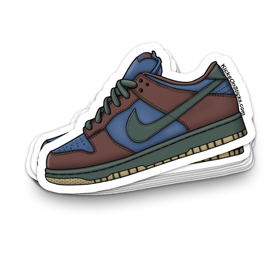 SB Dunk Low "Barf" Sneaker Sticker