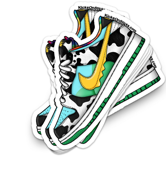 SB Dunk Low "Ben & Jerry Chunky Dunky" Sneaker Sticker