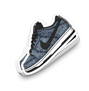 SB Dunk Low "Bleached Denim" Sneaker Sticker