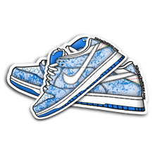 SB Dunk Low "Blue Marble" Sneaker Sticker