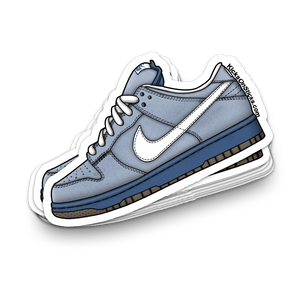 SB Dunk Low "Boarder Blue" Sneaker Sticker