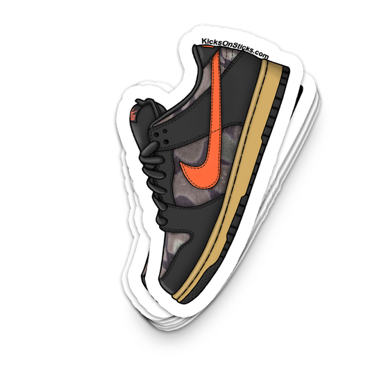 SB Dunk Low "Brian Anderson Camo" Sneaker Sticker