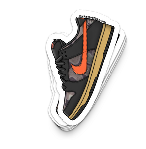 SB Dunk Low "Brian Anderson Camo" Sneaker Sticker