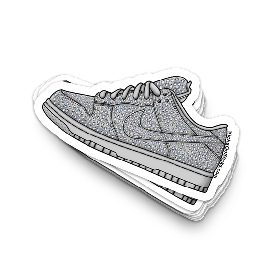 SB Dunk Low "CPFM Pure Platinum" Sneaker Sticker