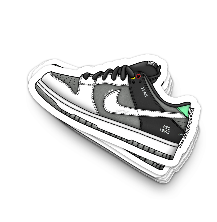 SB Dunk Low "Camcorder" Sneaker Sticker