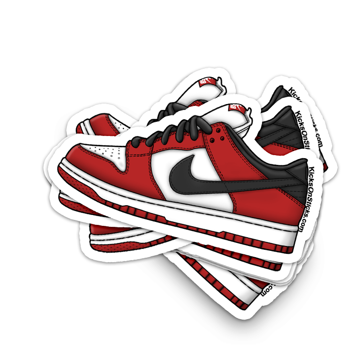 SB Dunk Low "Chicago" Sneaker Sticker