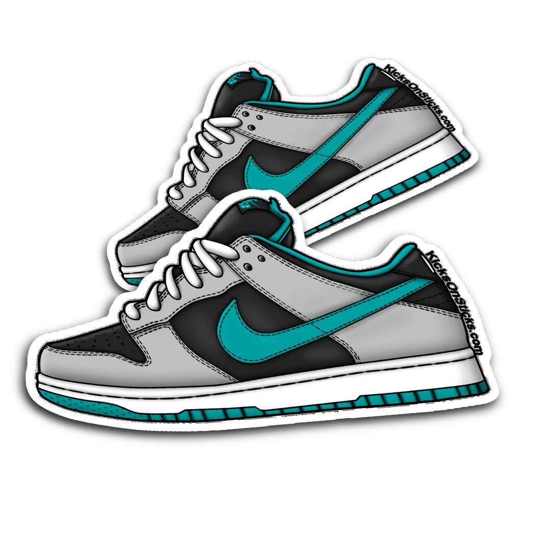 SB Dunk Low "Chrome Incident" Sneaker Sticker