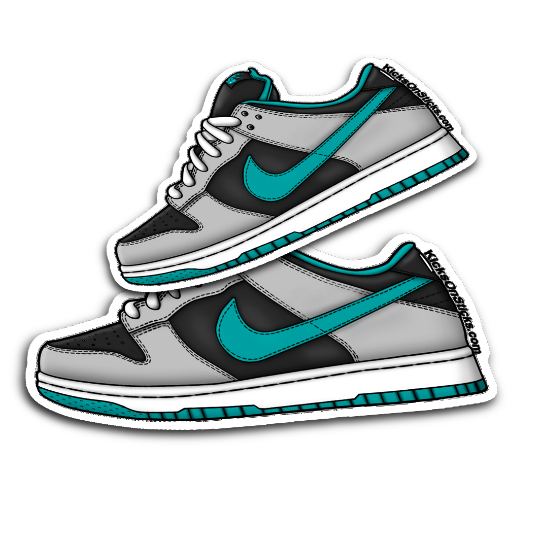SB Dunk Low "Chrome Incident" Sneaker Sticker
