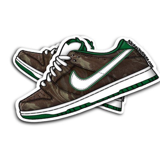 SB Dunk Low "Coffee Lovers/Starbucks" Sneaker Sticker