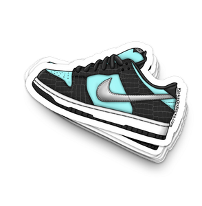 SB Dunk Low "Diamond" Sneaker Sticker