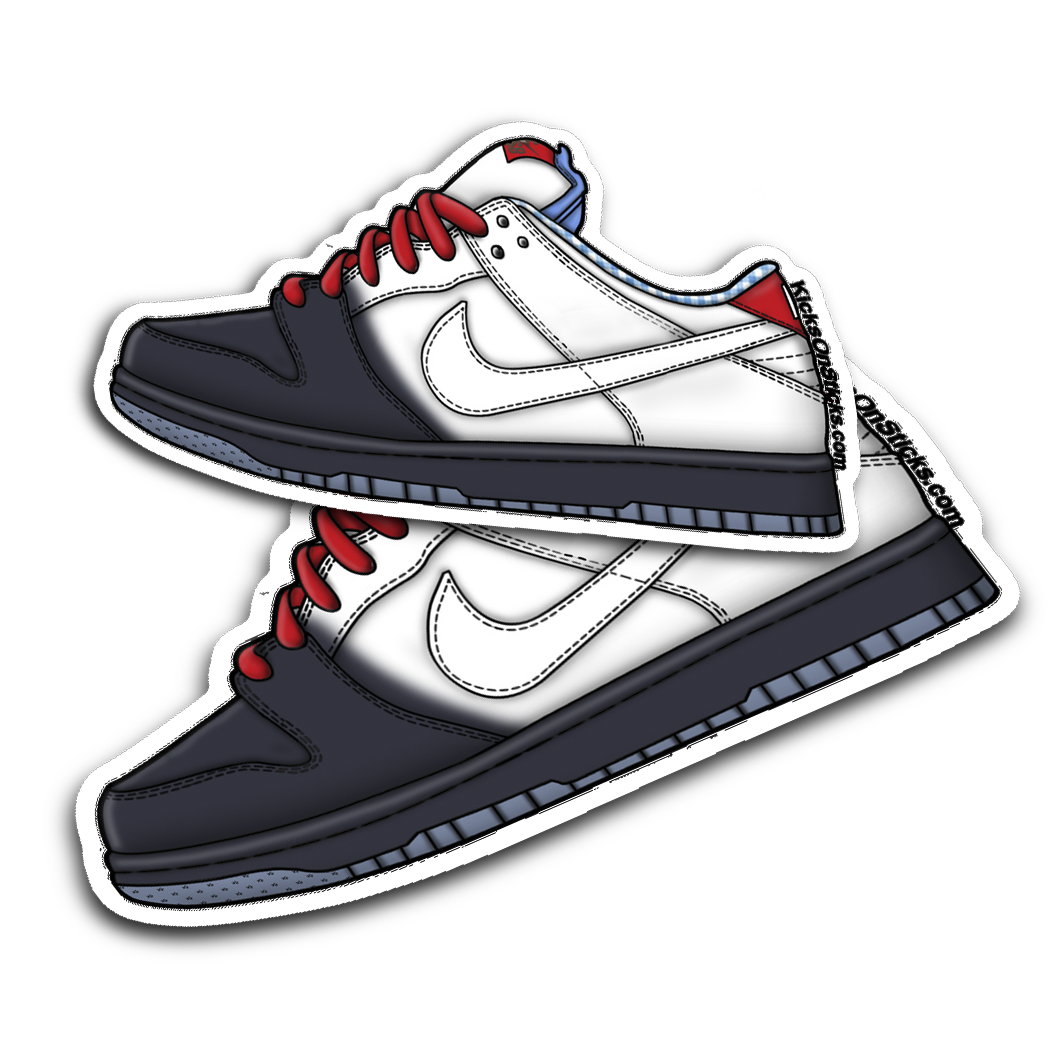 SB Dunk Low "Dorothy" Sneaker Sticker