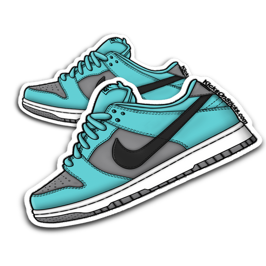 SB Dunk Low "Dusty Cactus" Sneaker Sticker