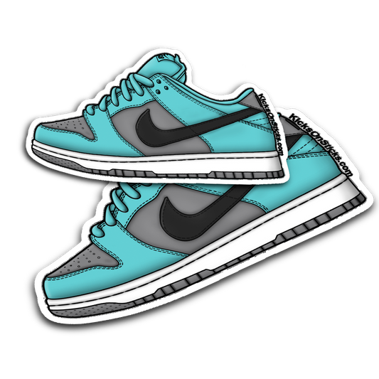 SB Dunk Low "Dusty Cactus" Sneaker Sticker