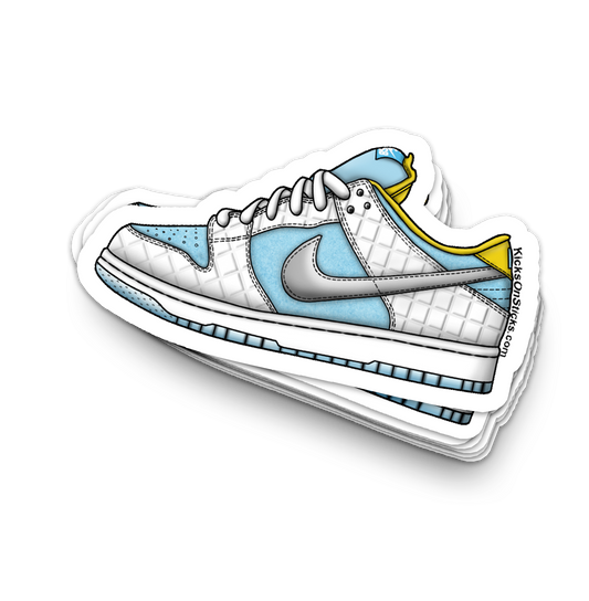 SB Dunk Low "FTC Lagoon" Sneaker Sticker