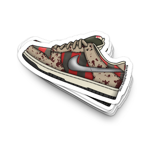 SB Dunk Low "Freddy" Sneaker Sticker