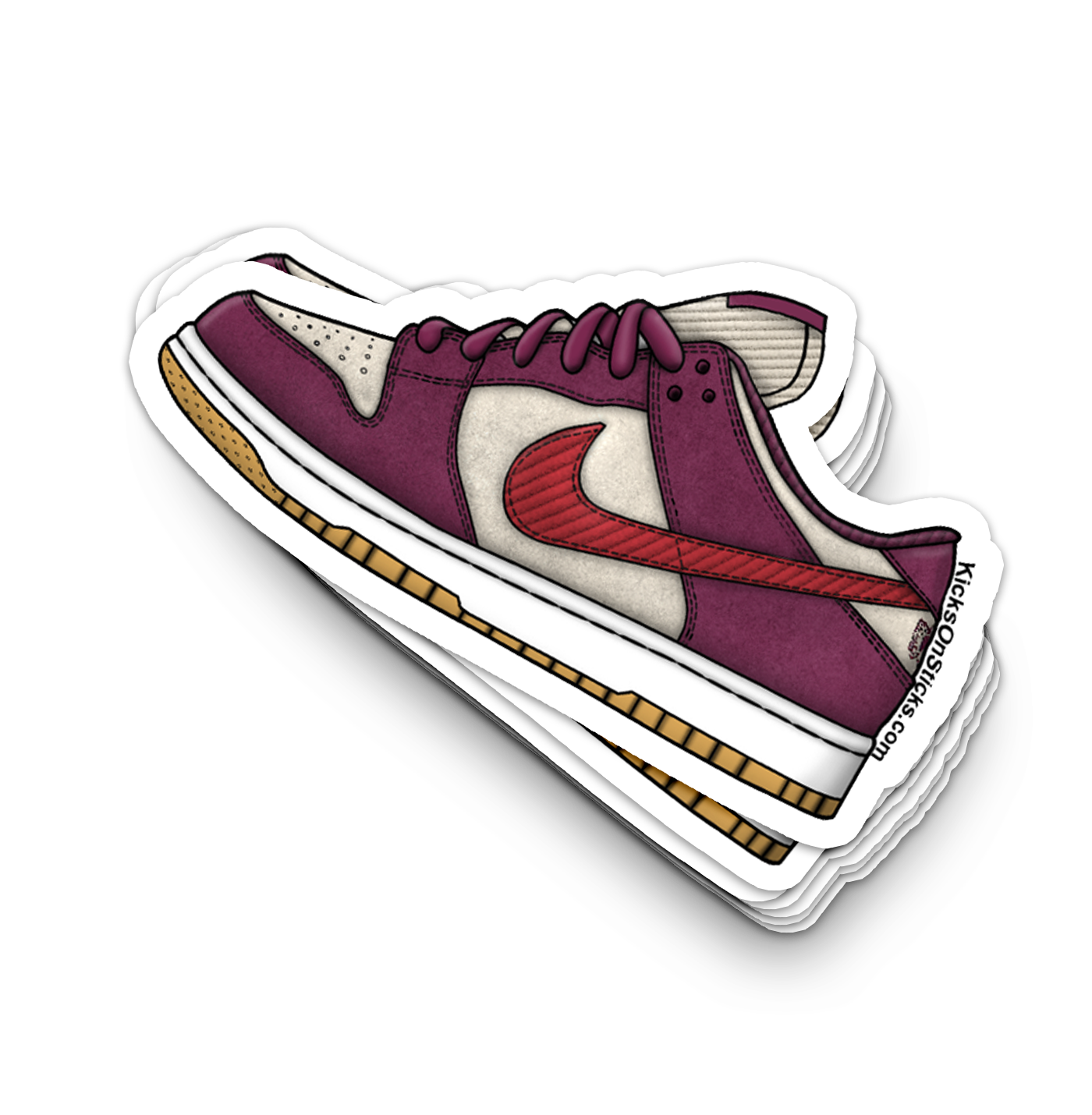 SB Dunk Low "Girls That Skate" Sneaker Sticker