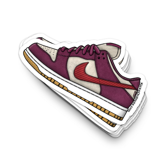 SB Dunk Low "Girls That Skate" Sneaker Sticker