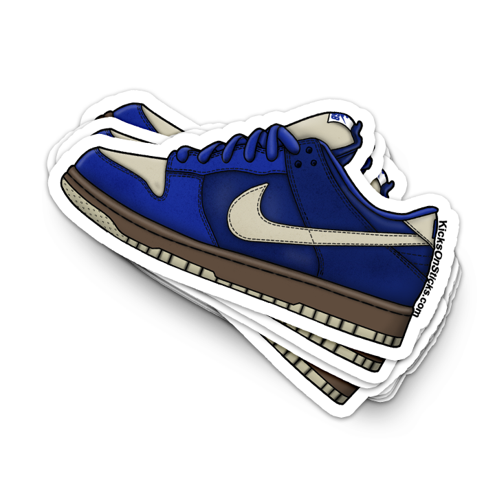 SB Dunk Low "Gold Rail" Sneaker Sticker