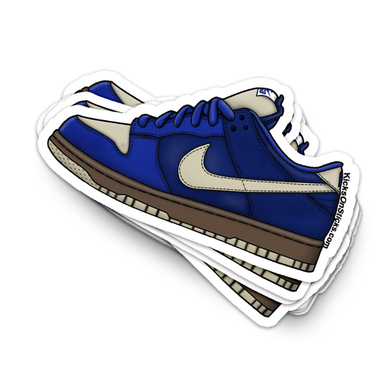 SB Dunk Low "Gold Rail" Sneaker Sticker