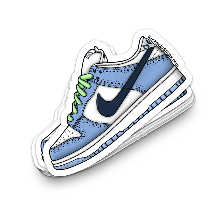 SB Dunk Low "Golf Blue" Sneaker Sticker