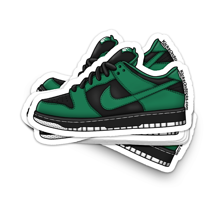 SB Dunk Low "Green Lantern" Sneaker Sticker