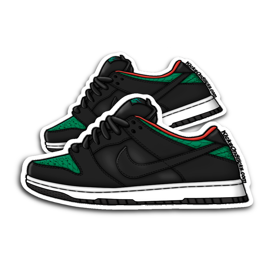 SB Dunk Low "Gucci Croc" Sneaker Sticker