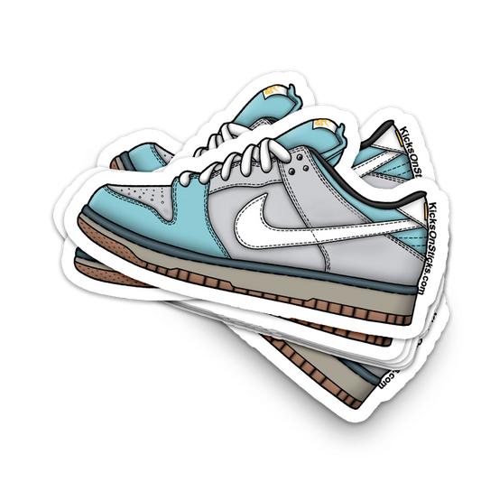 SB Dunk Low "Gulf of Mexico" Sneaker Sticker