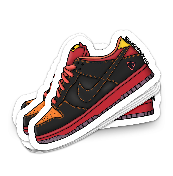 SB Dunk Low "Hawaii" Sneaker Sticker